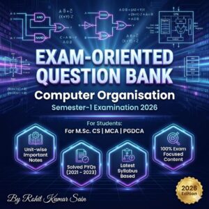 Exam-Oriented Question Bank - Computer Organization by Rohit Kumar Sain